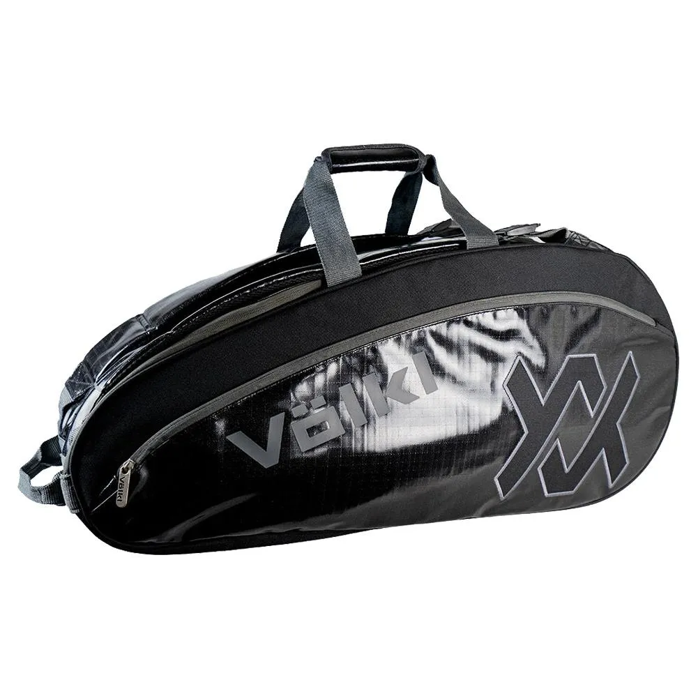 Primo Combi Tennis Bag Black and Charcoal