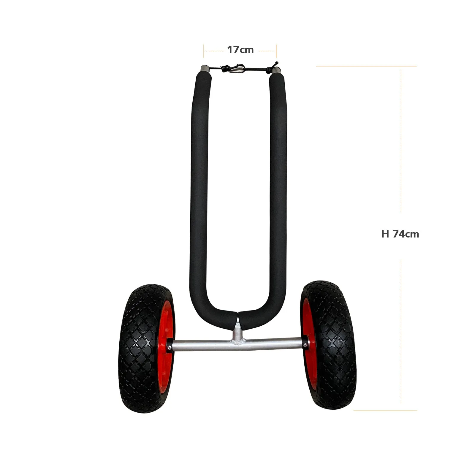 Pump free A/T wheels SUP Trolley