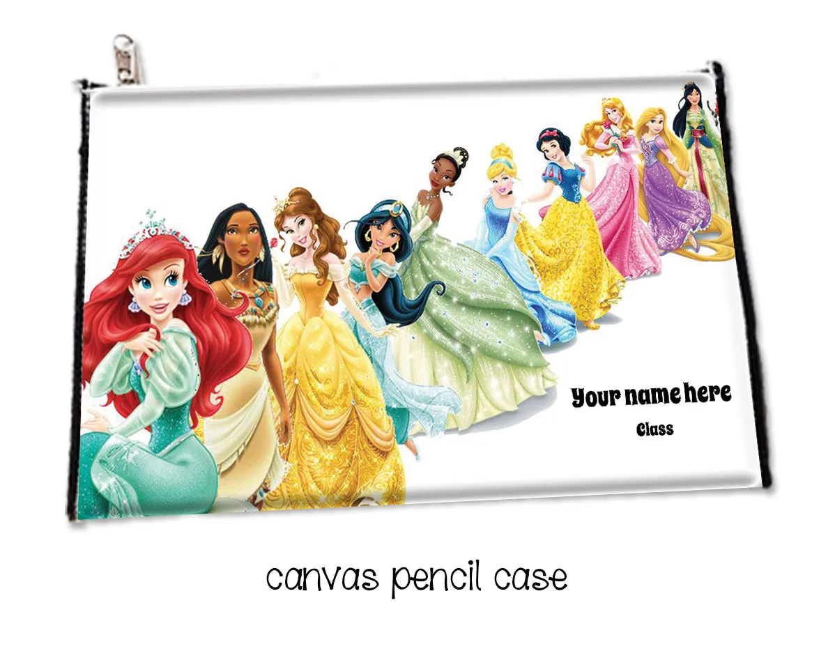 ""Disney Princesses" School labels packs