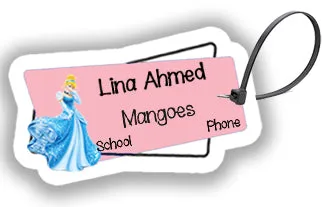 ""Disney Princesses" School labels packs