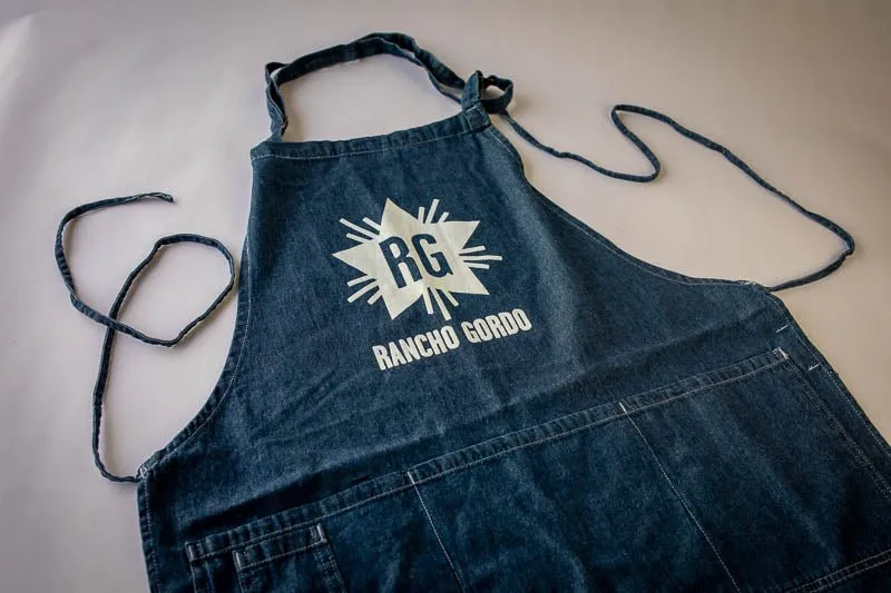 Rancho Gordo Denim Apron