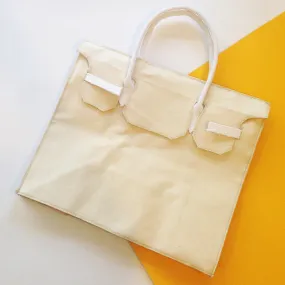 Rectangular Bag in Natural