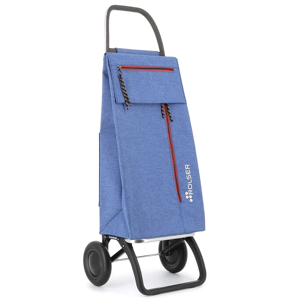 Rolser Trolley Wallaby Tweed 2 Wheel - Blue