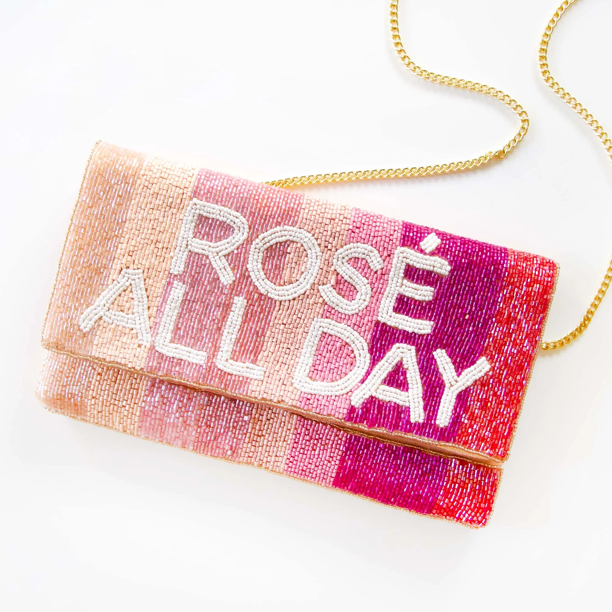 Rose All Day Clutch Bag