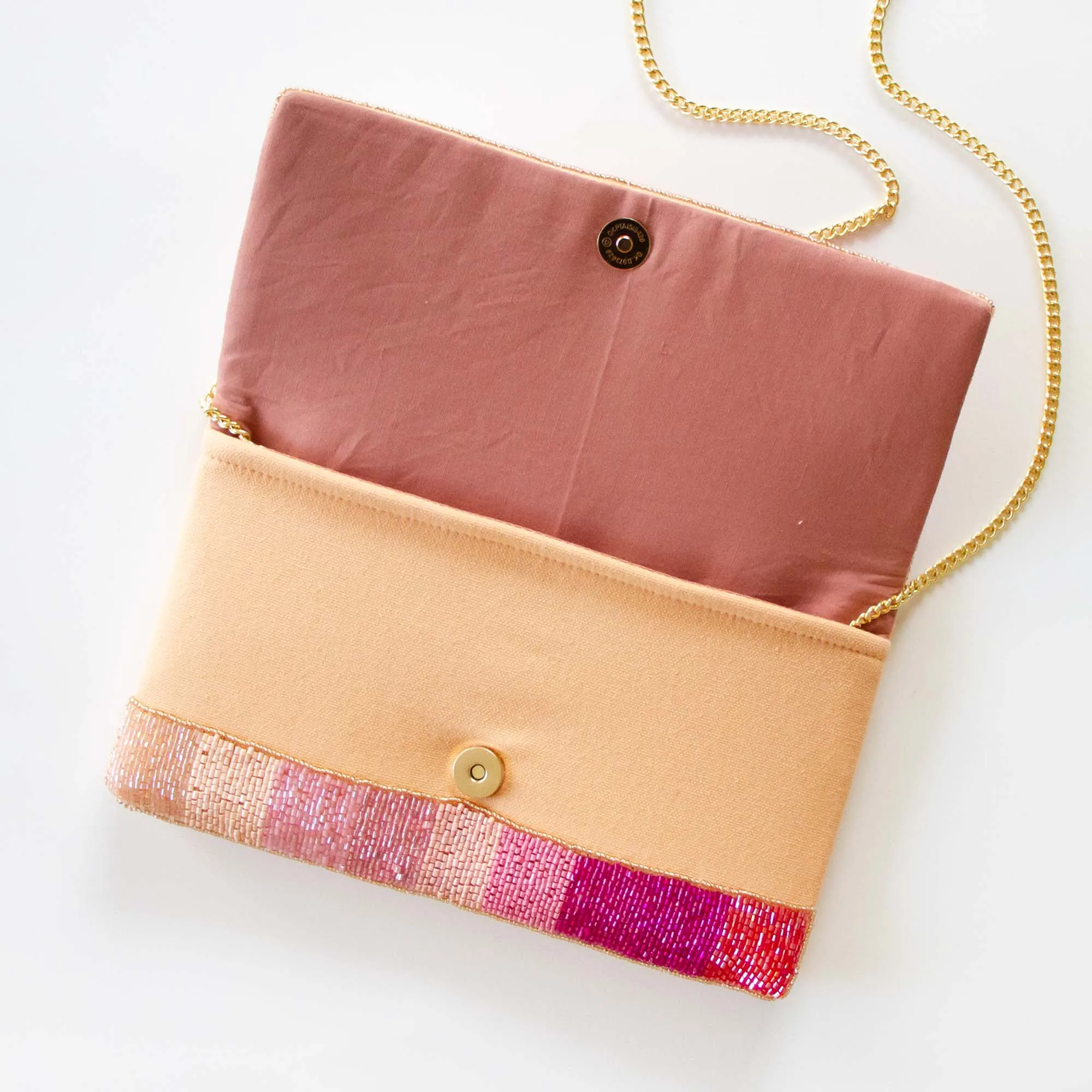 Rose All Day Clutch Bag