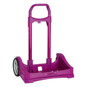 Rucksack Trolley Safta SF-641078-205 Fuchsia 40 x 85 x 28 cm