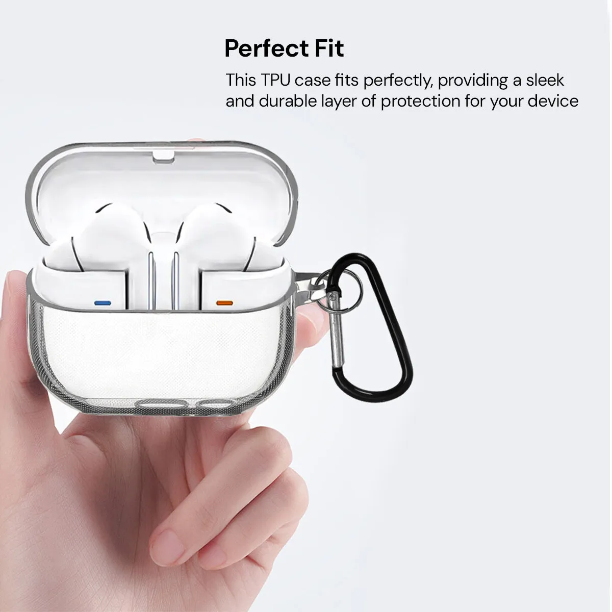 Samsung Galaxy Buds 3 Pro / Samsung Galaxy Buds 3 Case Cover | TPU Protective Headphone Case - Clear