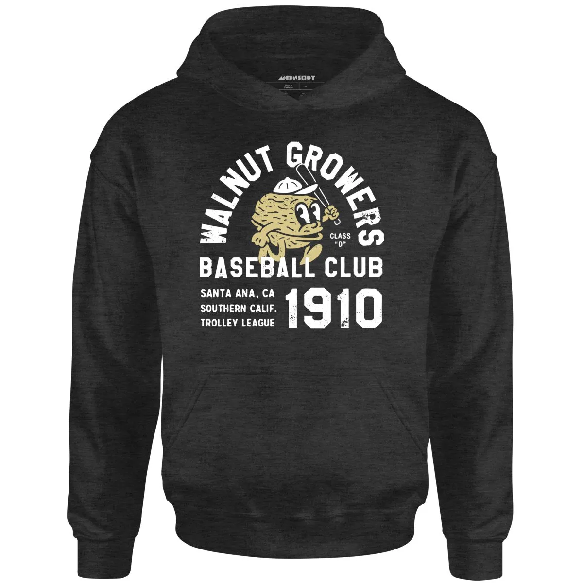 Santa Ana Walnut Growers - California - Vintage Defunct Baseball Teams - Unisex Hoodie