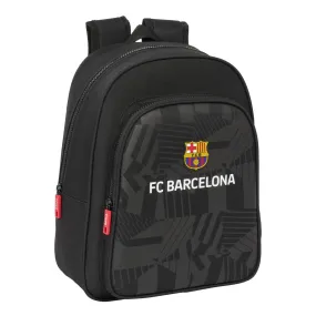 School Bag F.C. Barcelona Black Black 27 x 33 x 10 cm