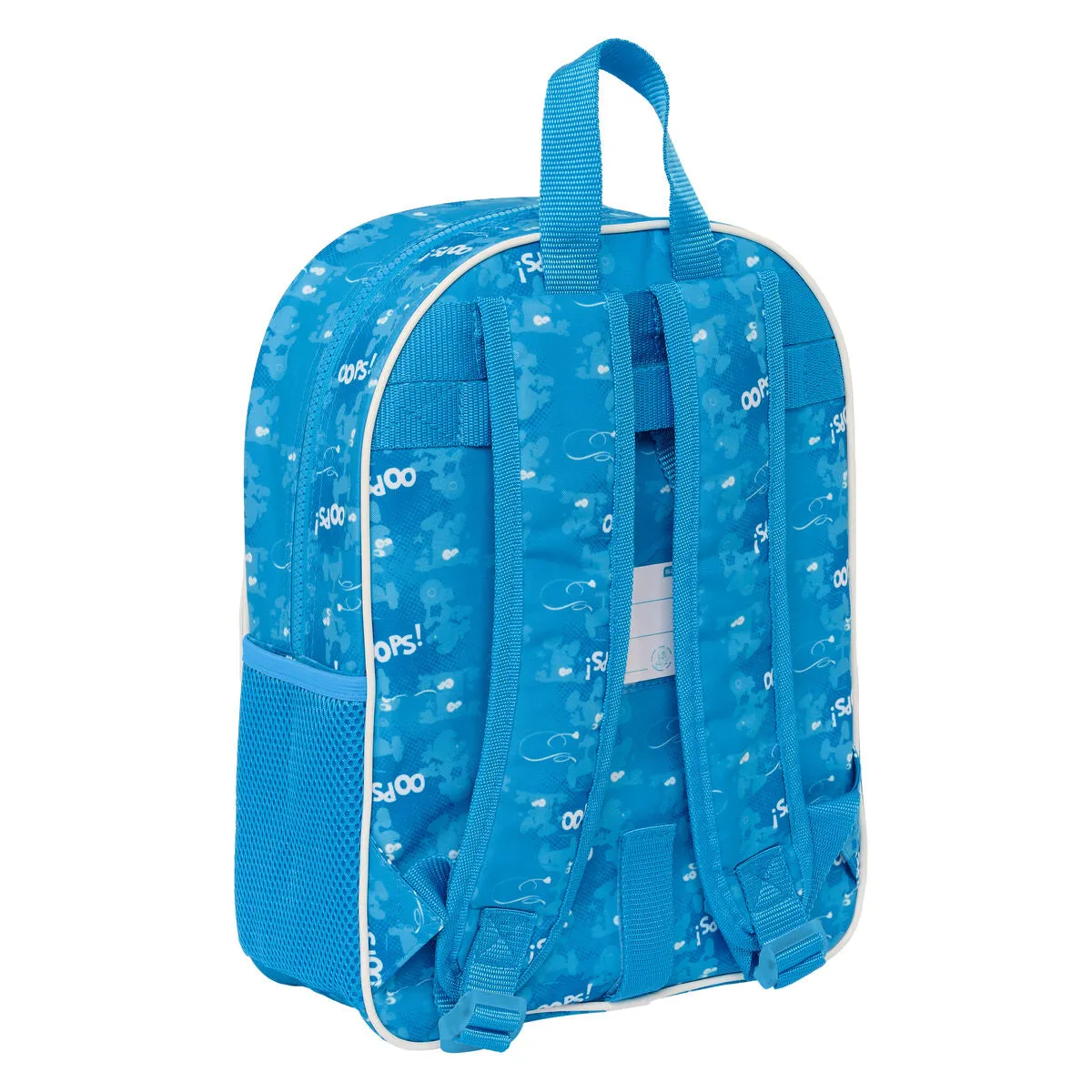 School Bag Los Pitufos Blue 26 x 34 x 11 cm