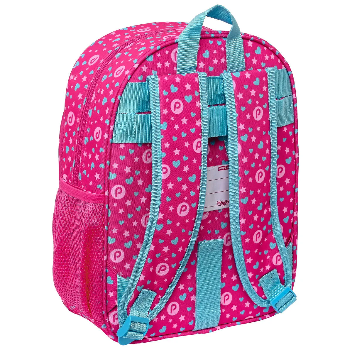 School Bag Pinypon Blue Pink 26 x 34 x 11 cm