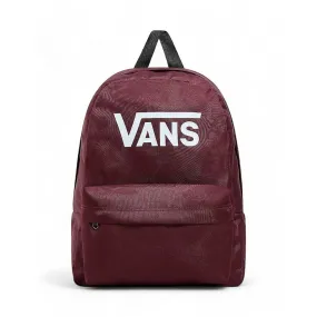 School Bag Vans Old Skool Print Maroon