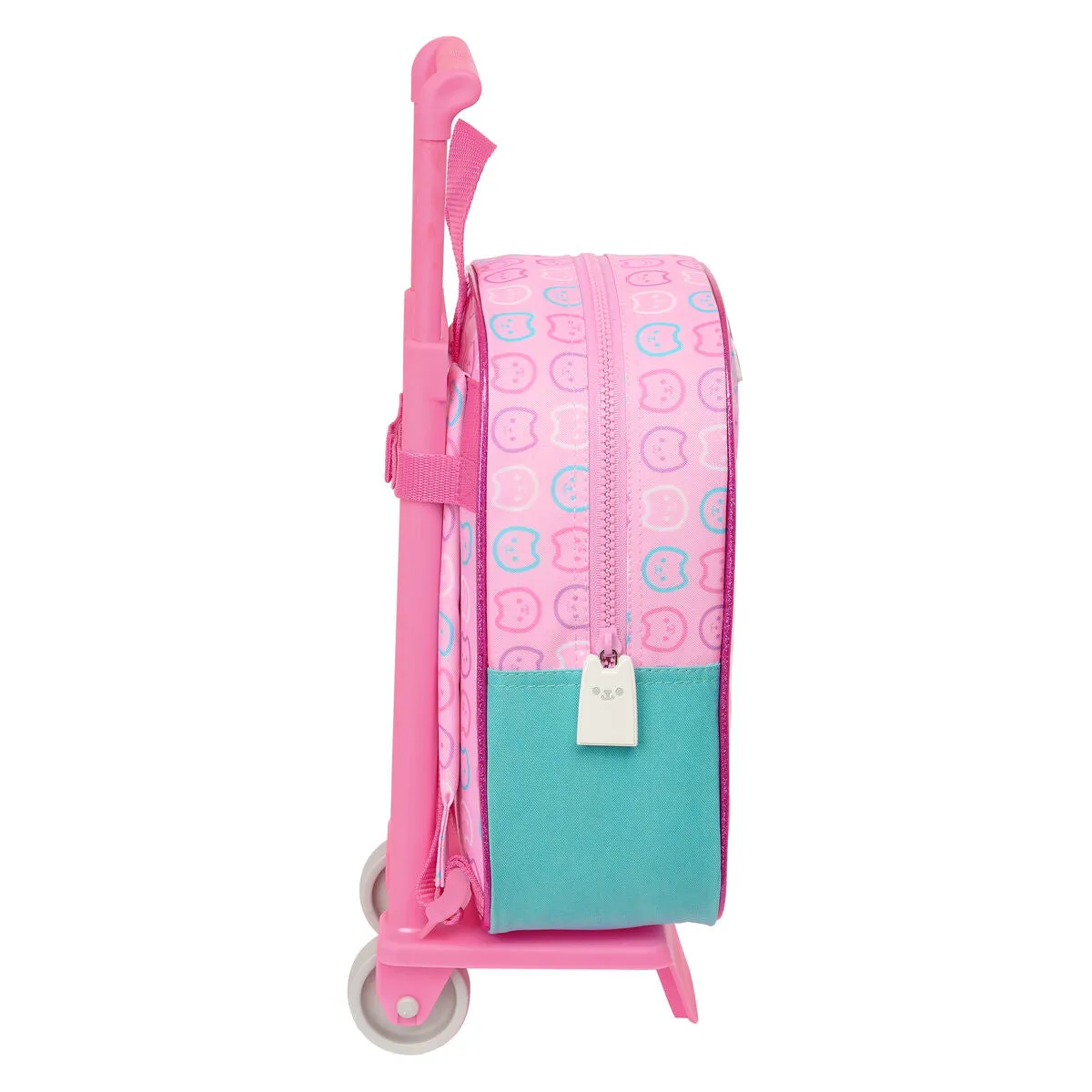 School Rucksack with Wheels Gabby's Dollhouse Party Pink 22 x 27 x 10 cm