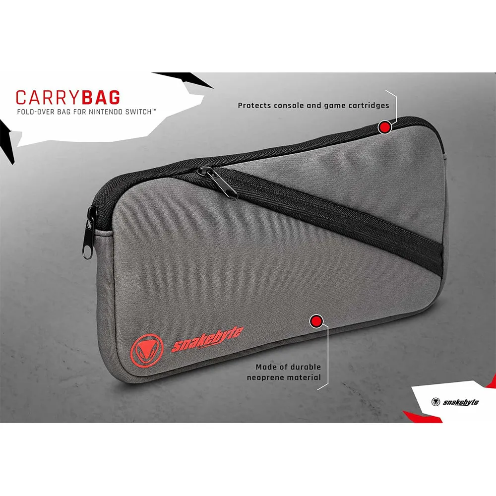 Snakebyte Carrybag for Nintendo Switch - Grey | SB910999