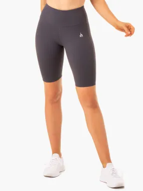 Staples Scrunch Bum Bike Shorts - Charcoal