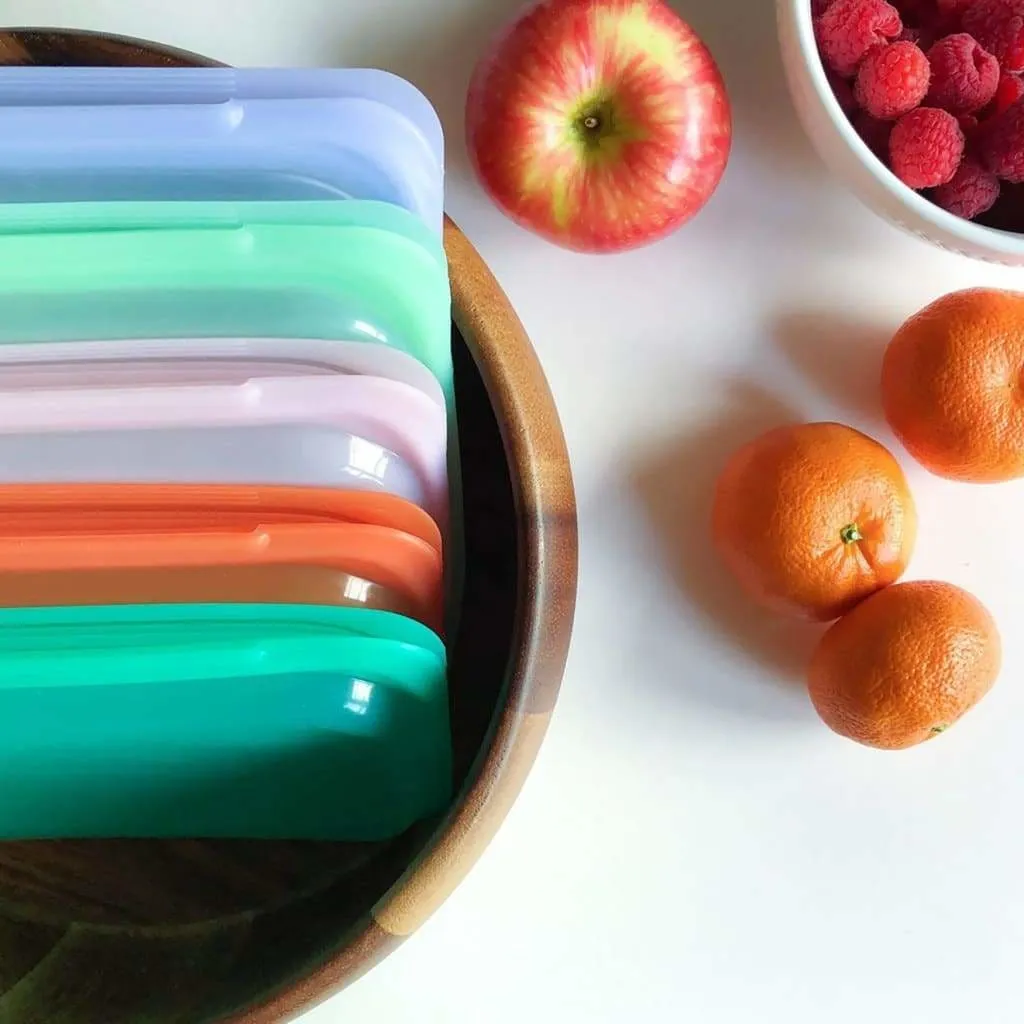 Stasher Reusable Silicone Sandwich Bag (Medium) - Citrus