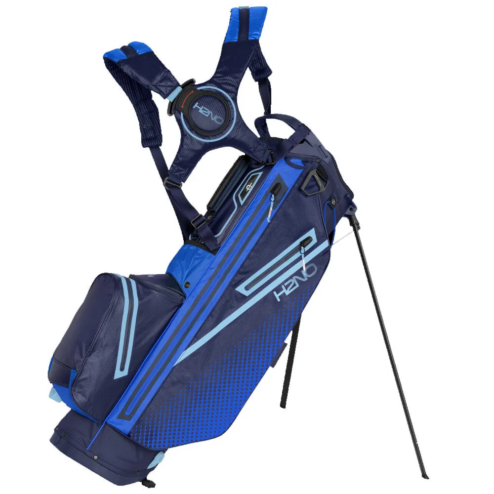 Sun Mountain H2NO Lite 14-Way Waterproof Stand Bag - Navy/Blue/Ocean