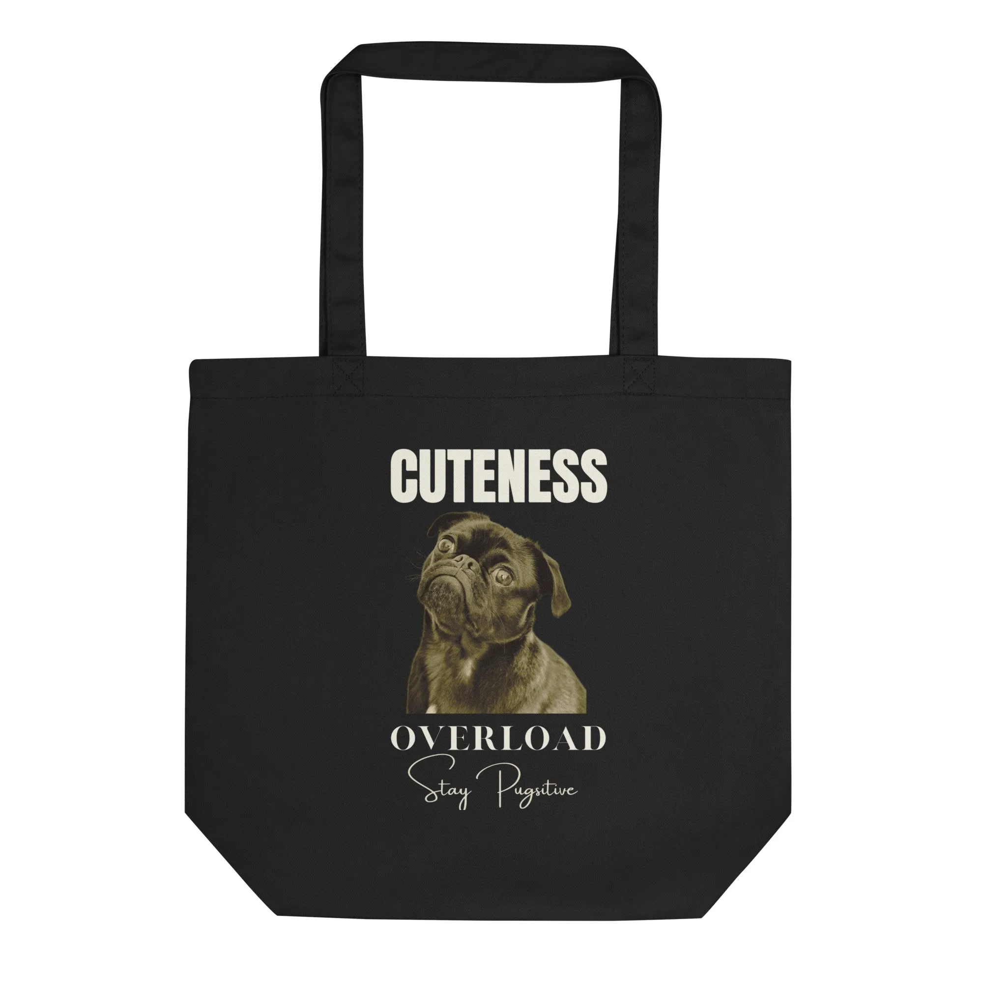 Sustainable Tote Bag, Pug Lovers