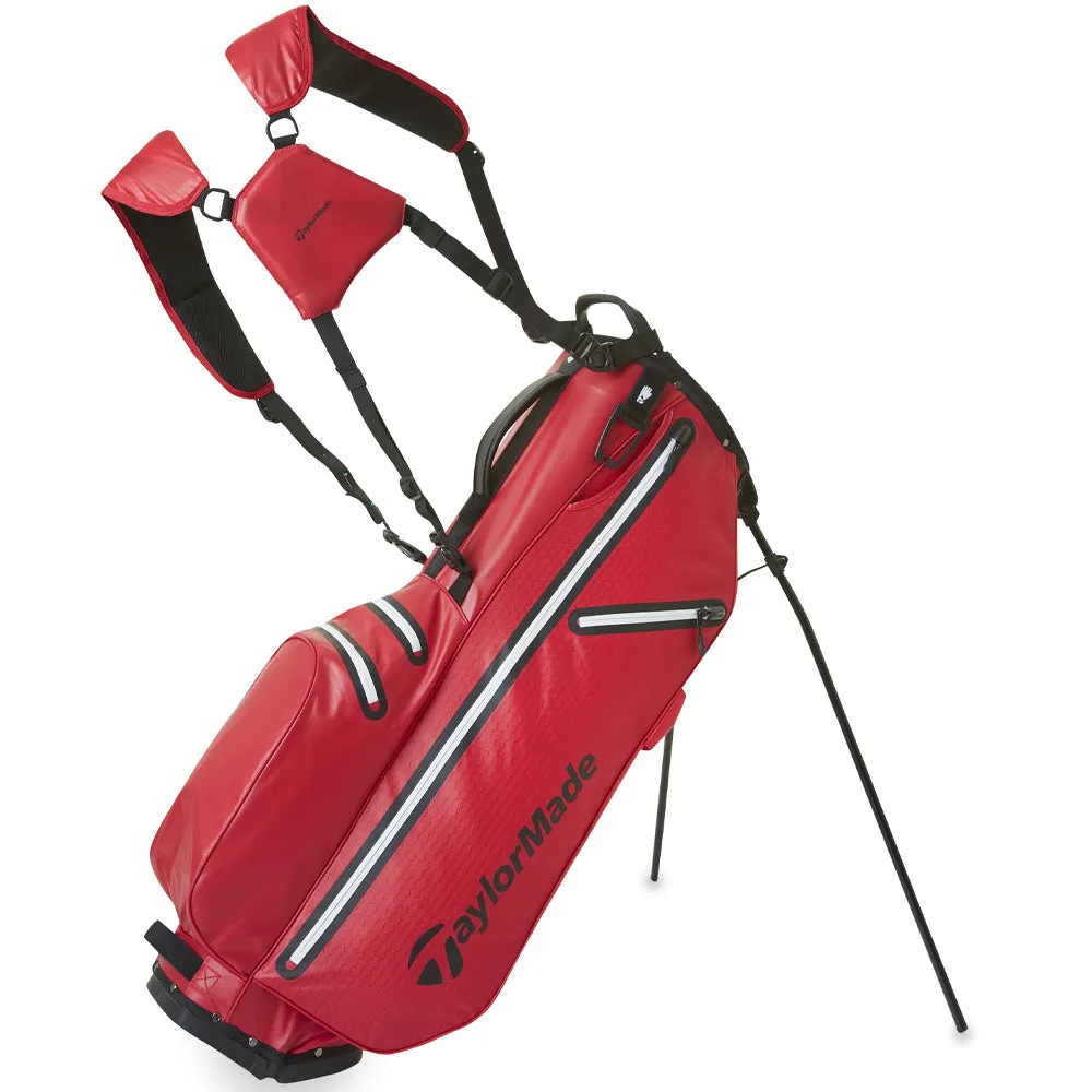 TaylorMade Flextech Waterproof Stand Bag - Red