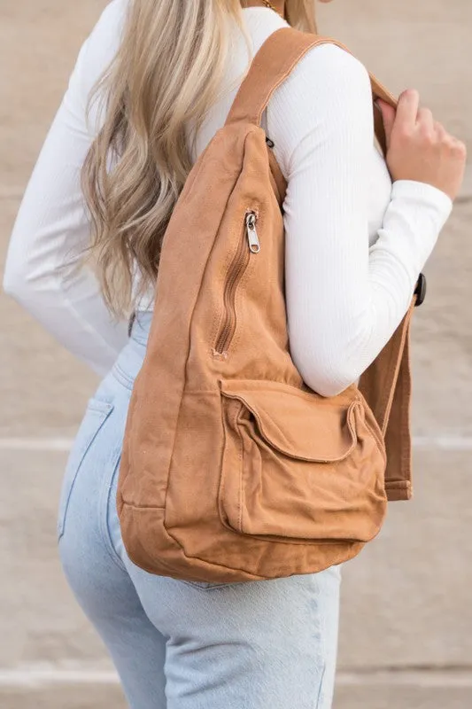 TEEK - Oversized Canvas Sling