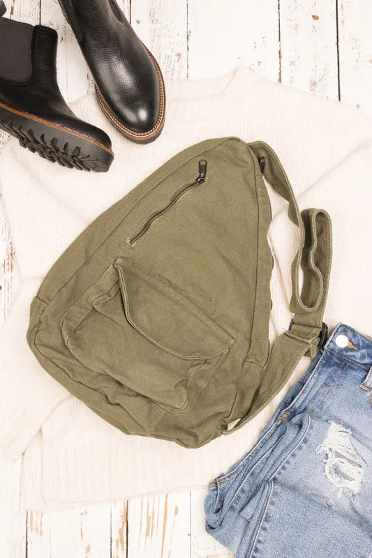 TEEK - Oversized Canvas Sling