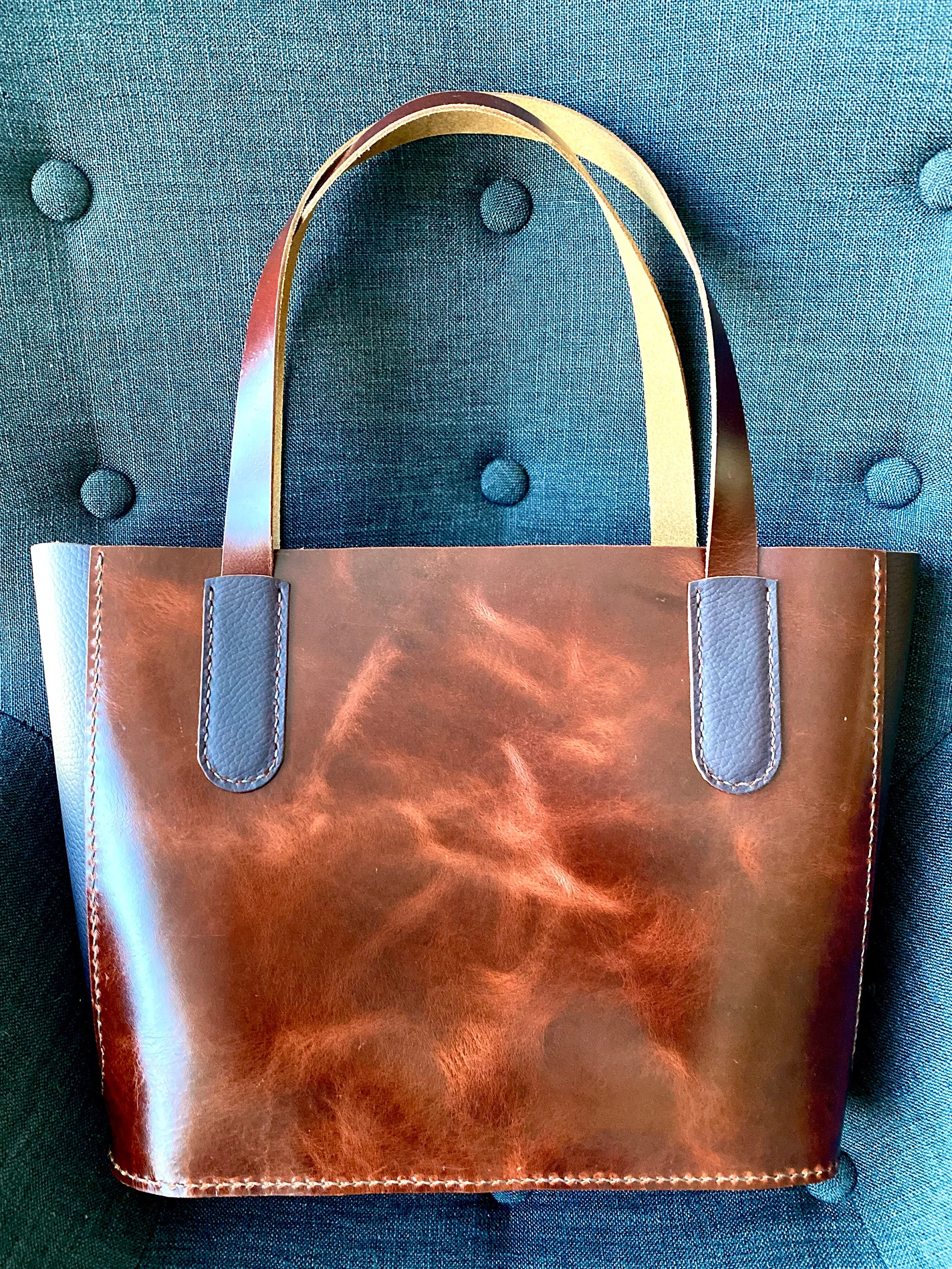 The Aurora | Two-Tone Laptop Tote