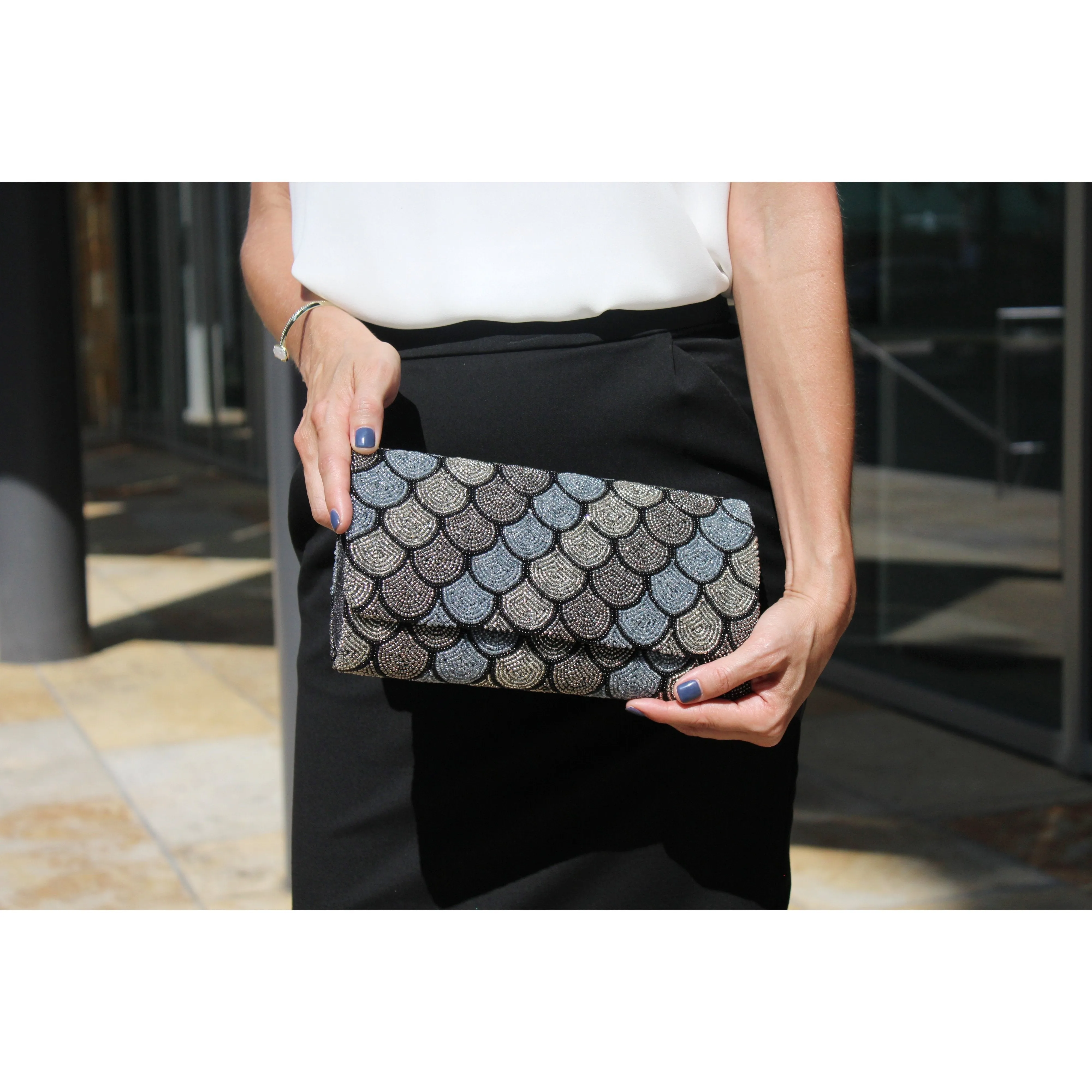 Tiana Bag: Structured Clutch