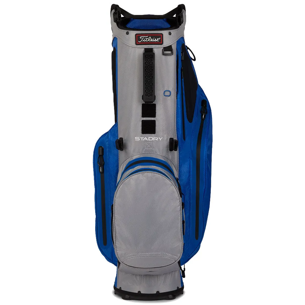 Titleist Hybrid 14 StaDry Waterproof Stand Bag - Royal/Grey/Black