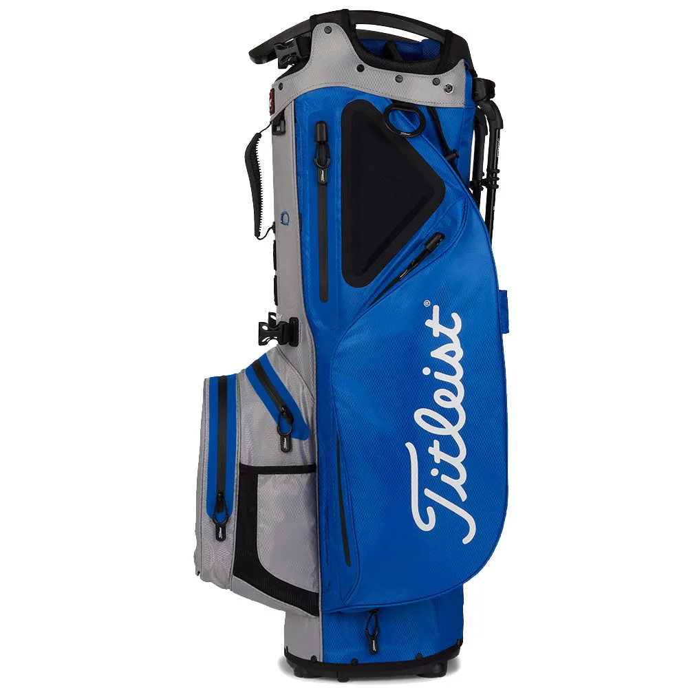 Titleist Hybrid 14 StaDry Waterproof Stand Bag - Royal/Grey/Black