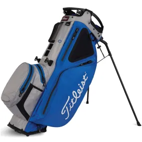 Titleist Hybrid 14 StaDry Waterproof Stand Bag - Royal/Grey/Black