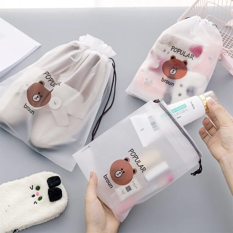 Travel & Makeup bag Transparent Cosmetic case