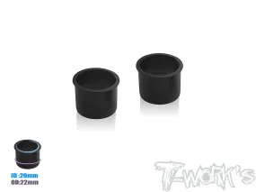 TT-120-A-20-BK Tool Stand 22 to 20mm Adapter ( Black ) 2pcs