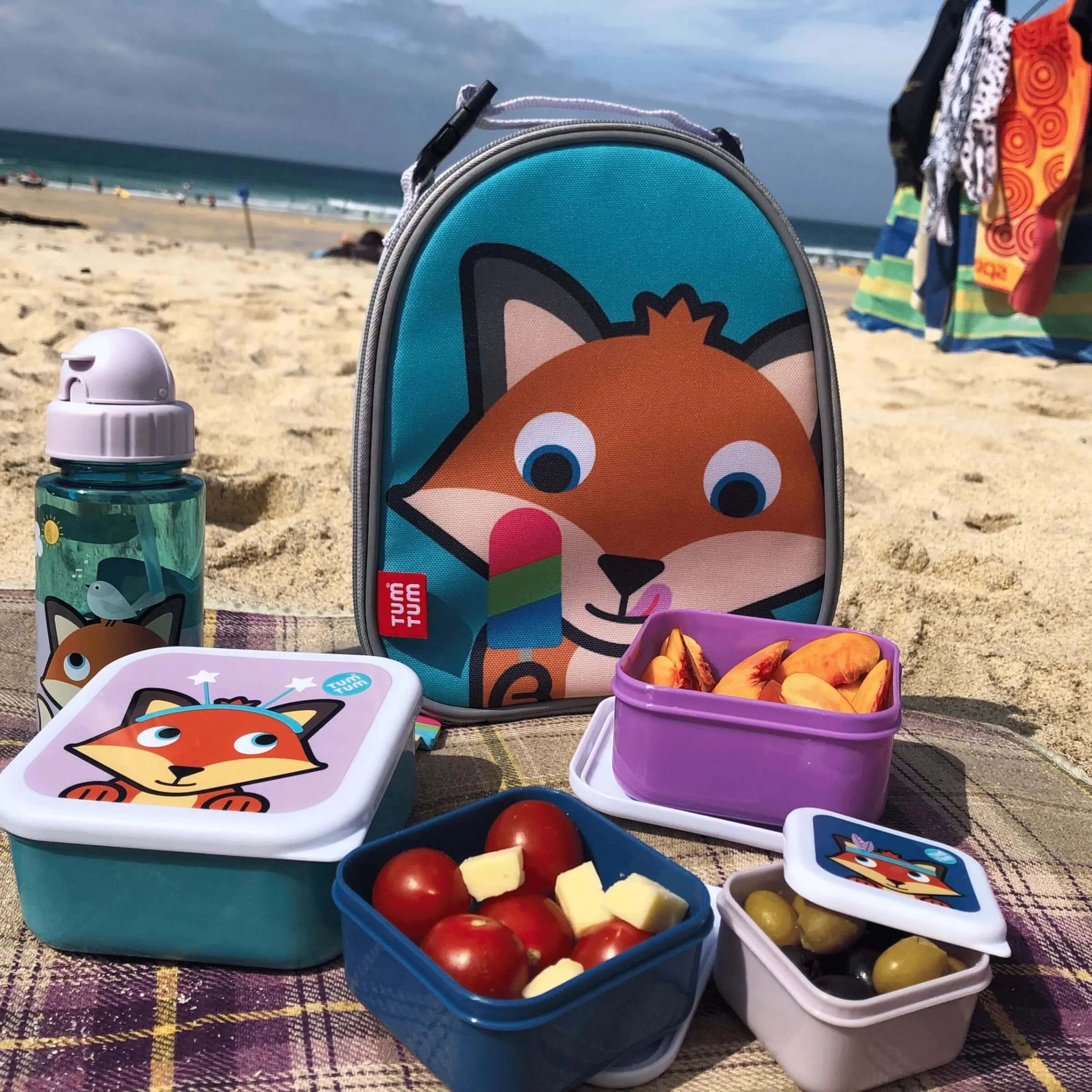 TUM TUM Insulated Children's Lunch Bag (Felicity Fox)