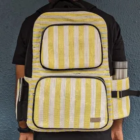 Upcycled Handwoven Commuter Backpack (CBP0324-125)