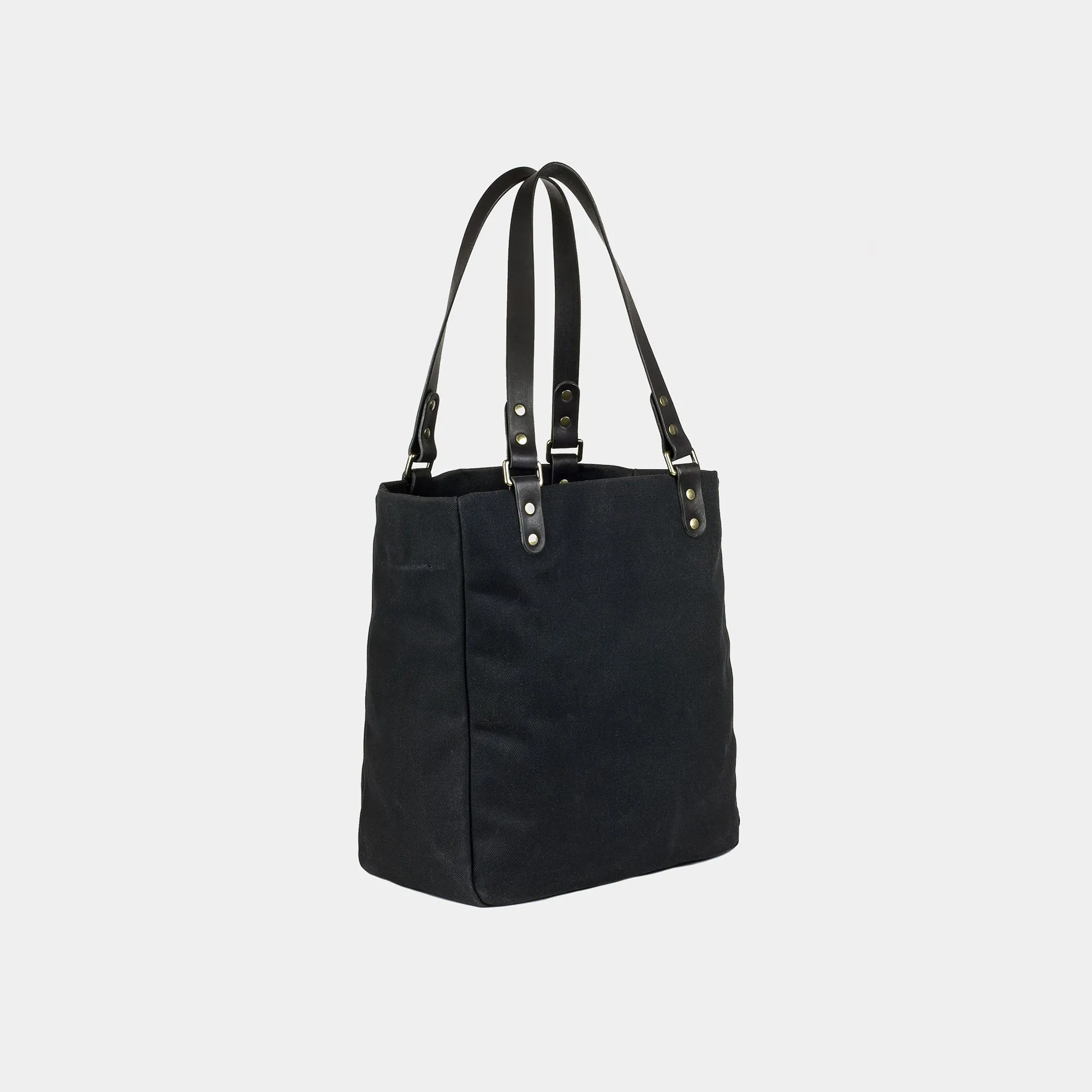 Utility Waxed Canvas Tote Bag