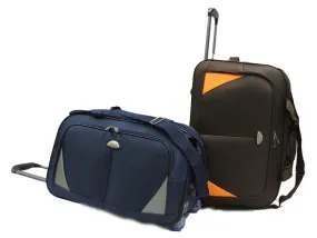 Voyaging Trolley Bag with Wheels Duffel Bag