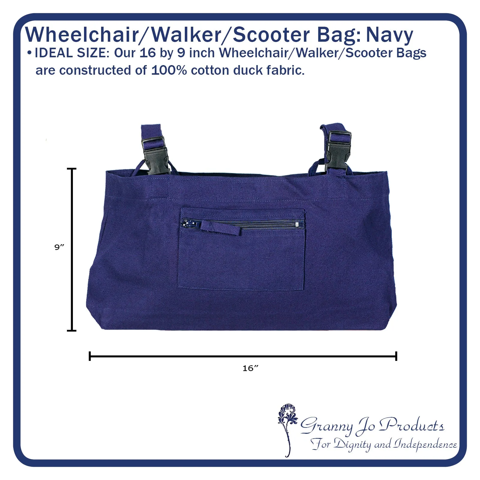 Walker/Wheelchair/Scooter Bag