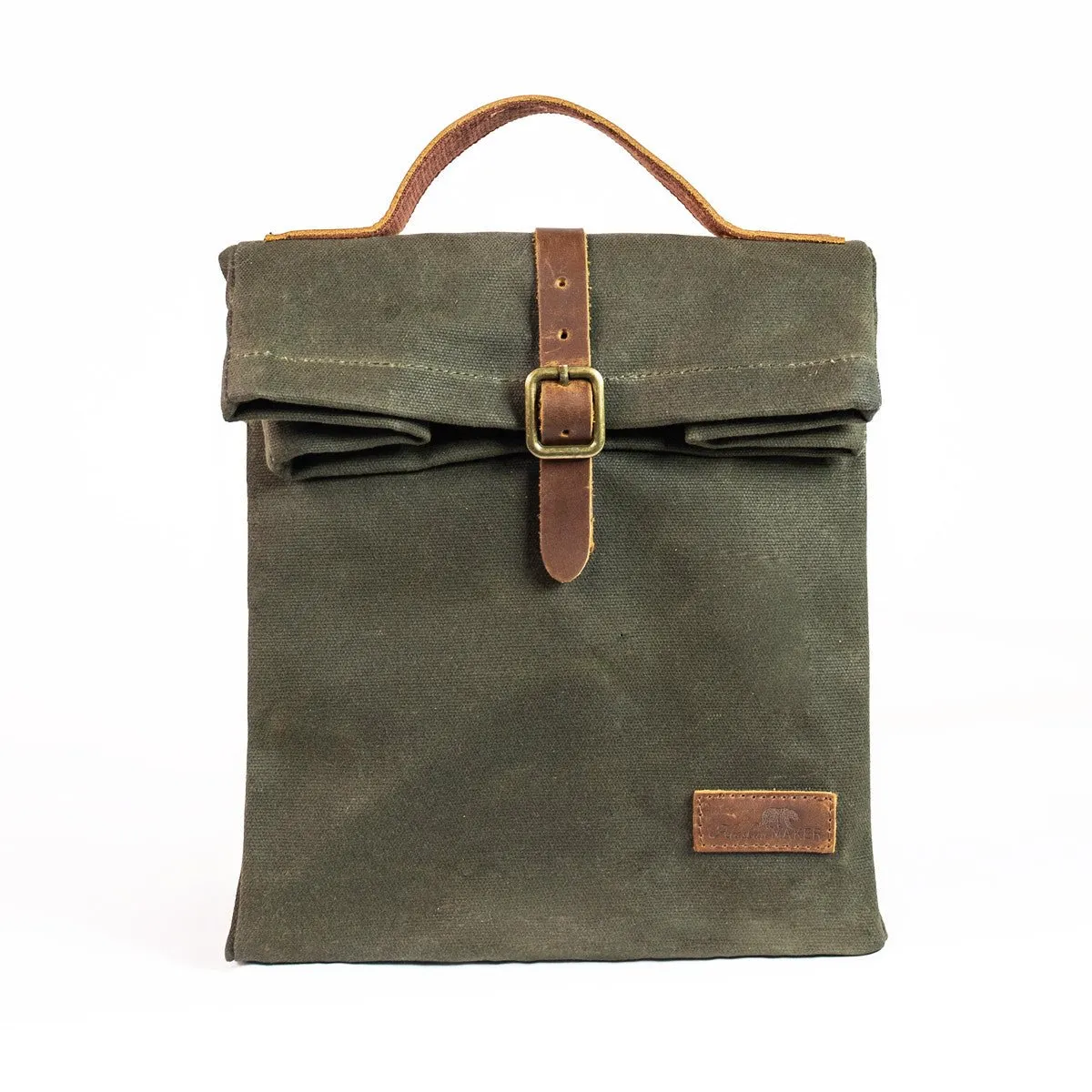 Waxed Canvas Lunch Bag