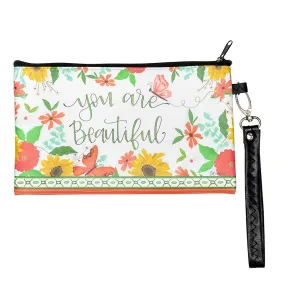 YOU ARE BEAUTIFUL ZIPPER BAG